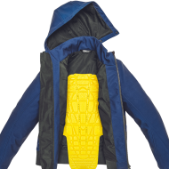 Υφασμάτινο μπουφάν μοτοσικλέτας SPIDI METROMOVER Μαύρο/Μπλε