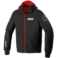 Moto Jacket SPIDI HOODIE ARMOR EVO RED
