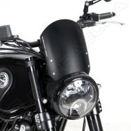 Black mica for CLASSIC aluminum motorcycle BARRACUDA Benelli Leoncino