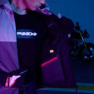 Hanorac moto SPIDI HOODIE NET GRI/ROSU