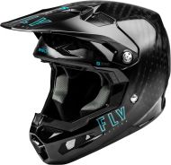 Κράνος Motocross FLY RACING Formula Smart Carbon Solid Κράνος - Μαύρο