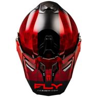 Enduro helmet FLY RACING Trekker Conceal-Red/Black 2025