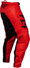 Pantaloni de motocross FLY RACING F-16 pentru copii - roșu/negru/gri