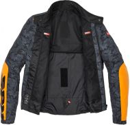 Υφασμάτινο μπουφάν μοτοσικλέτας SPIDI SOLAR H2OUT ΜΑΥΡΟ ΚΑΜΟΥΦΛΑΖ