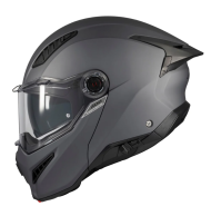 Cască modulară AXXIS GHOSTFIGHTER SV A12 GRI MAT