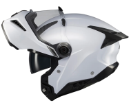 Cască modulară AXXIS GHOSTFIGHTER SV A0 ALB LUCIOS