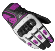 Women's motorcycle gloves SPIDI G-CARBON Black/Fuchsia