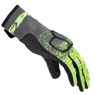 Υφασμάτινα γάντια μοτοσυκλέτας SPIDI CROSS KNIT YELLOW FLUO