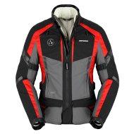 Women's textile jacket SPIDI 4 SEASON EVO RED