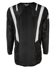 Tricou motocross FLY RACING Kinetic Mesh DBK - Negru/Alb