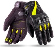 Textile gloves 70 DEGREES SUMMER NAKED BLACK/YELLOW FLUO