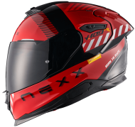 Helmet NEXX Y100R FADE RED BLACK