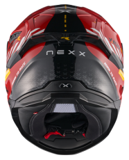 Helmet NEXX Y100R FADE RED BLACK