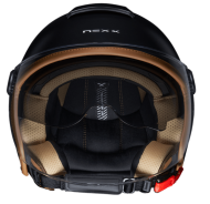 Scooter helmet NEXX Y.10 SUNNY BLACK MATT CAMEL