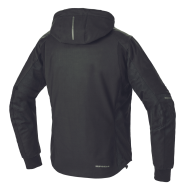 Текстилно мото яке SPIDI Hoodie Armor H2Out Black 