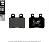 Front/Rear Moto Pads Galfer SCOOTER FD270G1050