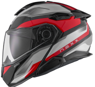 Helmet NEXX X.LIFETOUR FLIP UP PRO MILE WHITE RED