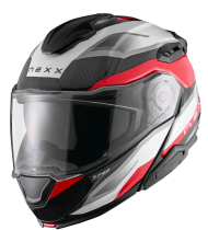 Helmet NEXX X.LIFETOUR FLIP UP PRO MILE WHITE RED