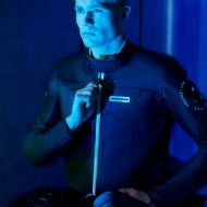 Leather motorcycle jacket SPIDI Genesis Black/White