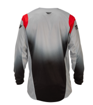 Tricou motocross FLY RACING Kinetic DBK Ediție Specială - Gri/Negru/Roșu