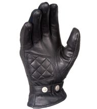 Women's leather gloves 70 DEGREES SUMMER URBAN BLACK