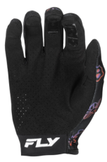 Mănuși motocross pentru copii FLY RACING Lite Outline Special Edition - Negru/Roșu/Mov