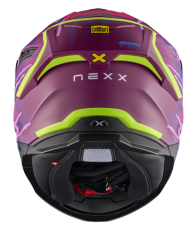 Helmet NEXX Y100R URBANGRAM AUBERGINE MATT