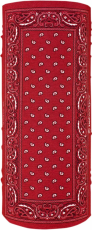 Multifunctional towel RED PAISLEY