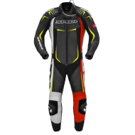 Echipa de motociclete SPIDI TRACK WIND PRO ROSU/GALBEN FLUO