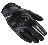 Women's motorcycle gloves SPIDI FLASH-R EVO Black