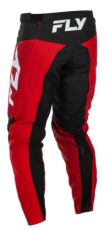 Παντελόνι μοτοκρός FLY RACING F-16 - Κόκκινο/Μαύρο/Λευκό