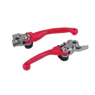POLISPORT Pivot Unbreakable Levers Kit Honda CR 125R/250R (2004-07) ΚΟΚΚΙΝΟ