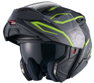 NEXX X.LIFETOUR FLIP UP PRO MILE NEON GRAY helmet