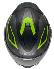 NEXX X.LIFETOUR FLIP UP PRO MILE NEON GRAY helmet