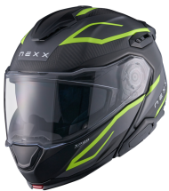 NEXX X.LIFETOUR FLIP UP PRO MILE NEON GRAY helmet