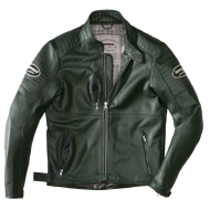 Кожено мото яке SPIDI CLUBBER GREEN/ICE