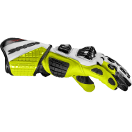 Moto gloves SPIDI Carbo track EVO BLACK/FLUO