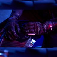 Moto gloves SPIDI CARBO FIT YELLOW FLUO