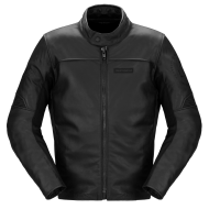 Leather motorcycle jacket SPIDI Genesis Black