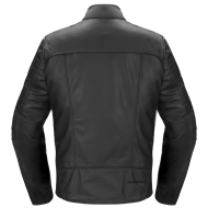 Leather motorcycle jacket SPIDI Genesis Black