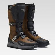 Motorcycle boots XPD X-ADVENTURE H2OUT BROWN
