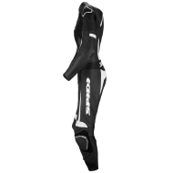 Women's Leather Motorcycle Gear SPIDI TRACK PERF PRO Black/White