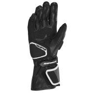 Women's leather motorcycle gloves SPIDI STR-6 Black/White