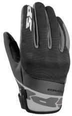 Women's textile motorcycle gloves SPIDI FLASH-KP Black/Grey