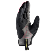 Women's textile motorcycle gloves SPIDI G-FLASH WHITE/PINK