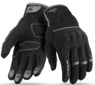 Women's textile gloves 70 DEGREES SUMMER URBAN BLACK/GREY