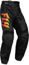 Pantaloni de motocross FLY RACING F-16 pentru copii - negru/galben/portocaliu
