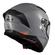 Helmet AXXIS PANTHER SV SOLID A12 GRAY GLOSS