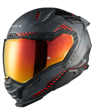 Helmet NEXX X.WST3 FLUENCE GRAY RED MATT