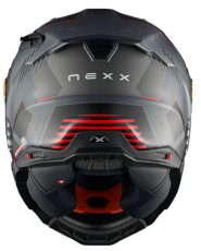 Helmet NEXX X.WST3 FLUENCE GRAY RED MATT